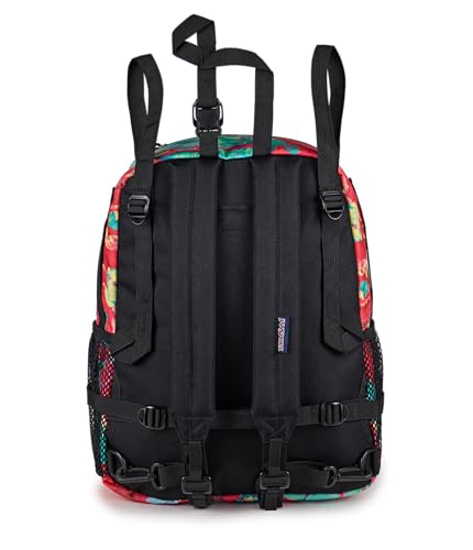 Image of JanSport Central Adaptive Backpack - Wheelchair & Walker Compatible, Tuck-Away Shoulder Straps, Adjustable Backrest Loops & Anchor Straps, Iconic Design, Mia Brown Mint Julep