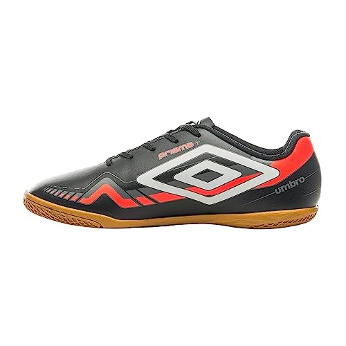 Chuteira Futsal Umbro Prisma + Preto/branco/coral U01fb00144-120 42