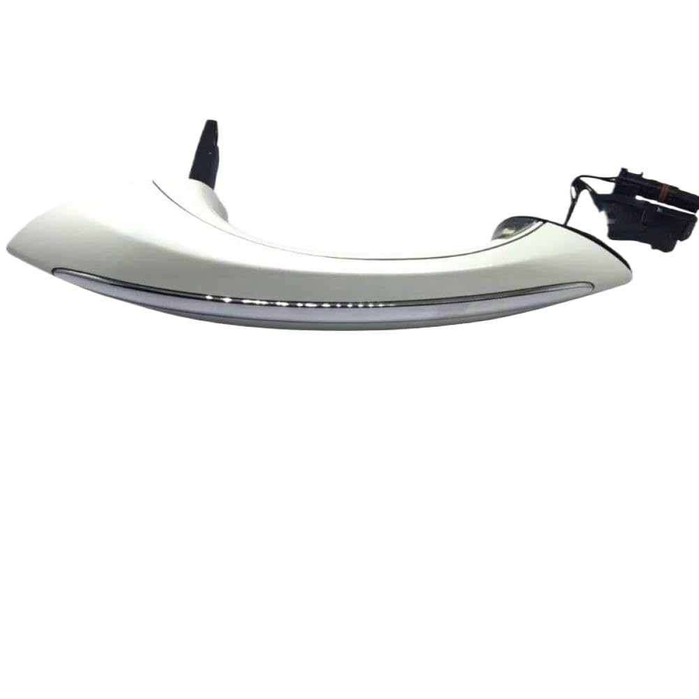 Maniglia Esterna Porta Posteriore Sinistra Bianca Comfort Access Compatibile Con BMW 5 6 7 Series F07 F10 F12 F06 F01 F02 520i 528i