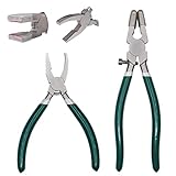 2 PCS Heavy Duty Glass Running Pliers and Grozing Pliers