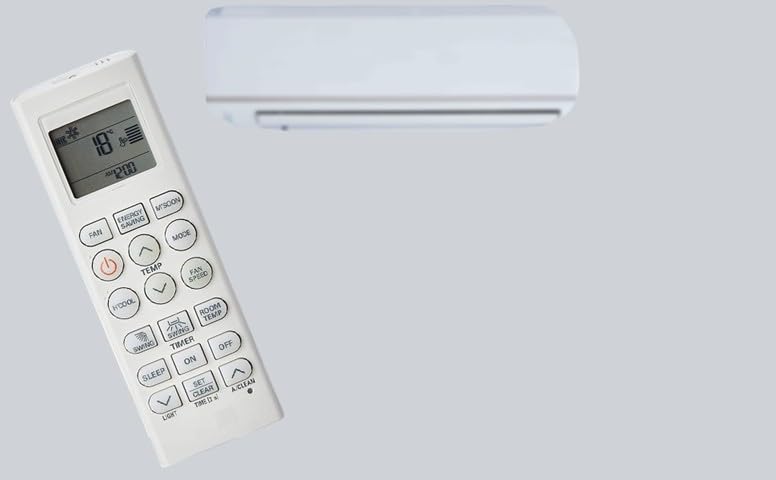 Image of Sanavya AC Remote Control - Compatible Replacement for Split & Window Air Conditioners - Replicates Genuine Remote Functions (Lg Ac Remote Control AKB73975615 36I)