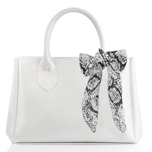 Pattern Snake Skin Fashion Hair Scarf Lightweight Silk Feeling Head Scarf Square Bandanas for Women 23.6×23.6 Inches4