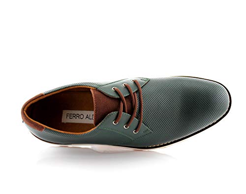 Image of Ferro Aldo Men's Slip-On Loafers | Woven Espadrille & Classic Styles | Casual & Formal Dress Shoes