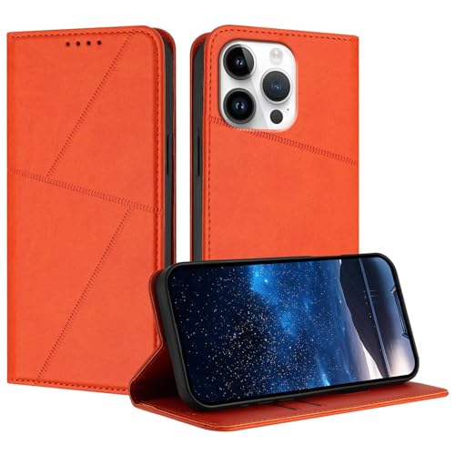 HAOFUGUI z^P[X Ή Realme 14 Pro Plus 5G, PU U[ ϏՌ ϖC Sʕی J[h[ X^h@\ A^h@\A}OlbgJAh~ gуJo[Case-IW