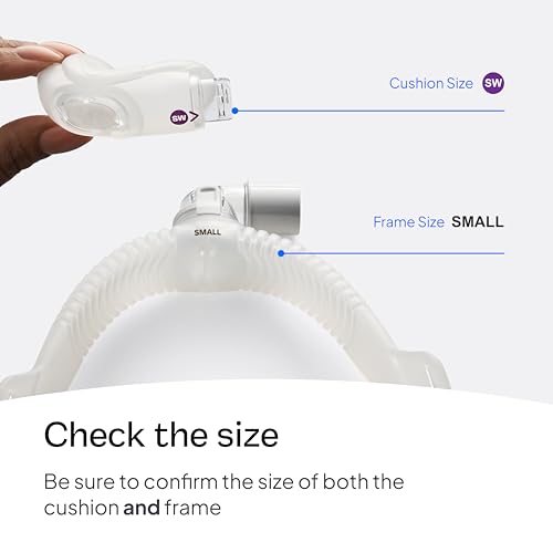 Image of ResMed AirFit N30i Frame System, Small Frame /Small-Wide Cushion | CPAP Replacement Frame System for CPAP Mask- Headgear Not Included, Premium CPAP Accessories