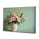 Toile abstraite métallique de luxe : avec des accents dorés et argentés scintillants sur une toile de qualité archive, cette pièce ajoute une touche de glamour moderne tout en conservant une brillance durable des couleurs. Décoration murale d'art de salle de bain