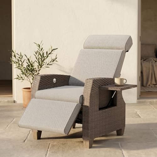 Oberlynova Sillón Relax Reclinable de Ratá…
