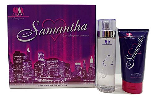Samantha 2pc Perfume Gift Set For Women - 100ml Eau De Parfum Pour Femme & 200ml Luxury Body Lotion