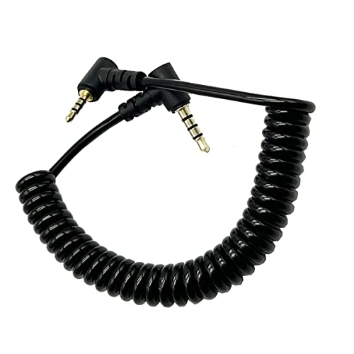 Cable de audio enrollado 2.5mm a 3.5mm Seadream miniatura 1