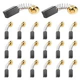 20pcs Motor Carbon Brushes 21#,Electric Carbon Brush Replacement for Motors Repair Hammer Drills, Circular...