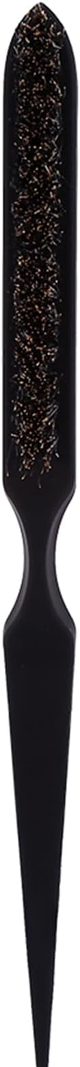 Cepillo de peinar de plástico negro para peinado portátil miniatura 5
