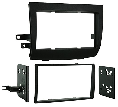 Metra Electronics 95-8208 Double DIN Installation Kit for 2004-2007 Toyota Sienna Vehicles, Black, 2x10.5x6.75