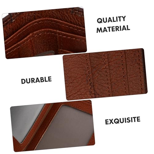 Men Wallet Rfid Blocking Leather Coin Pouch Money Storage Credit Card Holder for Daily Use and Outdoor Activities Bifold Clutch for Office and Parties3