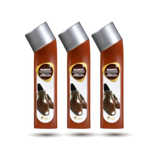 Genérico Crema Autobrilante para Calzado Color Marrón 50 ml Pack