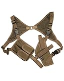 waffengurt zubehör Military Mil-Tec Schulterholster Cordura Coyote