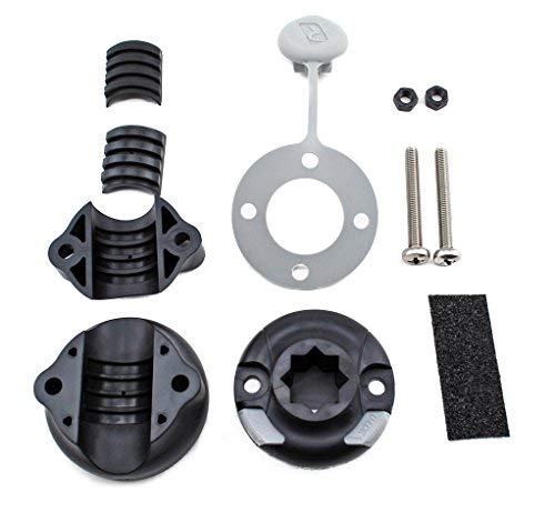 Railblaza Railmount 19-25 For 3/4 Inch To 1 Inch Round Rails Or Handle Bars Black #TOP3