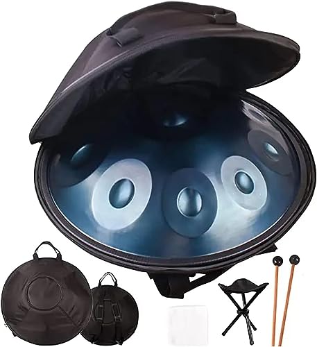 Handpan Drum Acero 10 Notas 22 Pulgadas D Minor miniatura 1