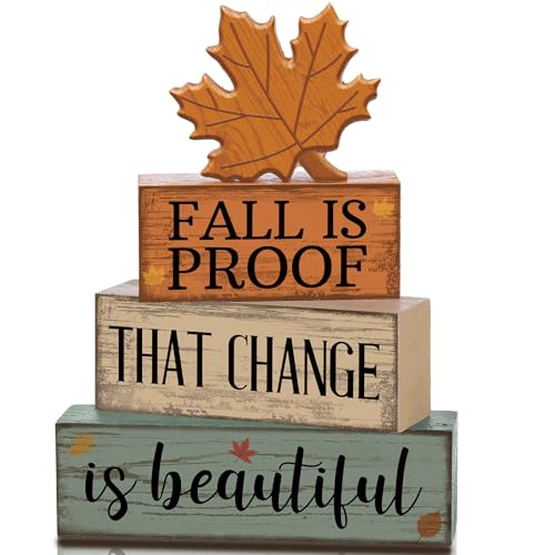 Decorative fall accents