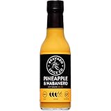 Pineapple And Habanero Hot Sauce By Bravado Spice Gluten Free, Vegan, Low Carb, Paleo Hot Sauce All Natural 5 oz Hot Sauce Bottle Award Winning Gourmet Hot Sauce