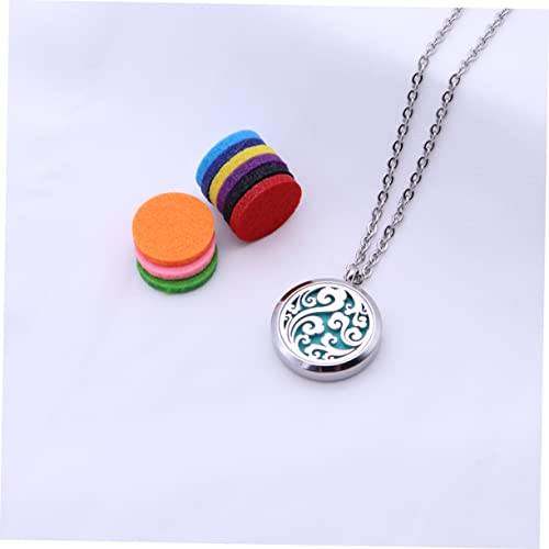 Colar De Aço Inoxidável Dipper Água Charme Colar Pingente De Óleo Essencial Colar Perfumado Difusore