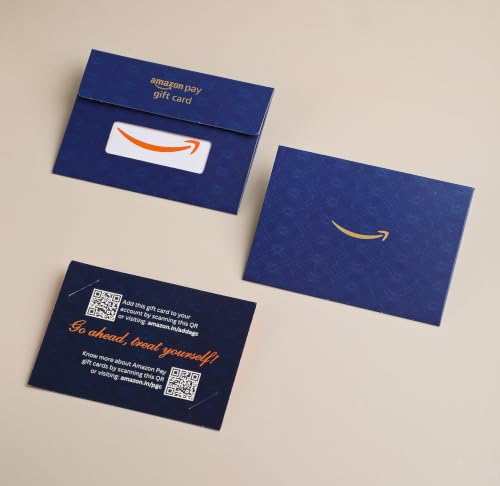 Image of Amazon Pay Physical Gift Card | Royal Blue | Next-day Delivery | 1-year Validity | Ideal gift for your loved ones with freedom of choice