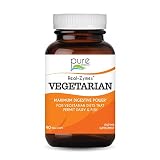 Real-Zymes™ Vegetarian Digestive Enzymes Supplement with Probiotics for Better Digestion - Natural S