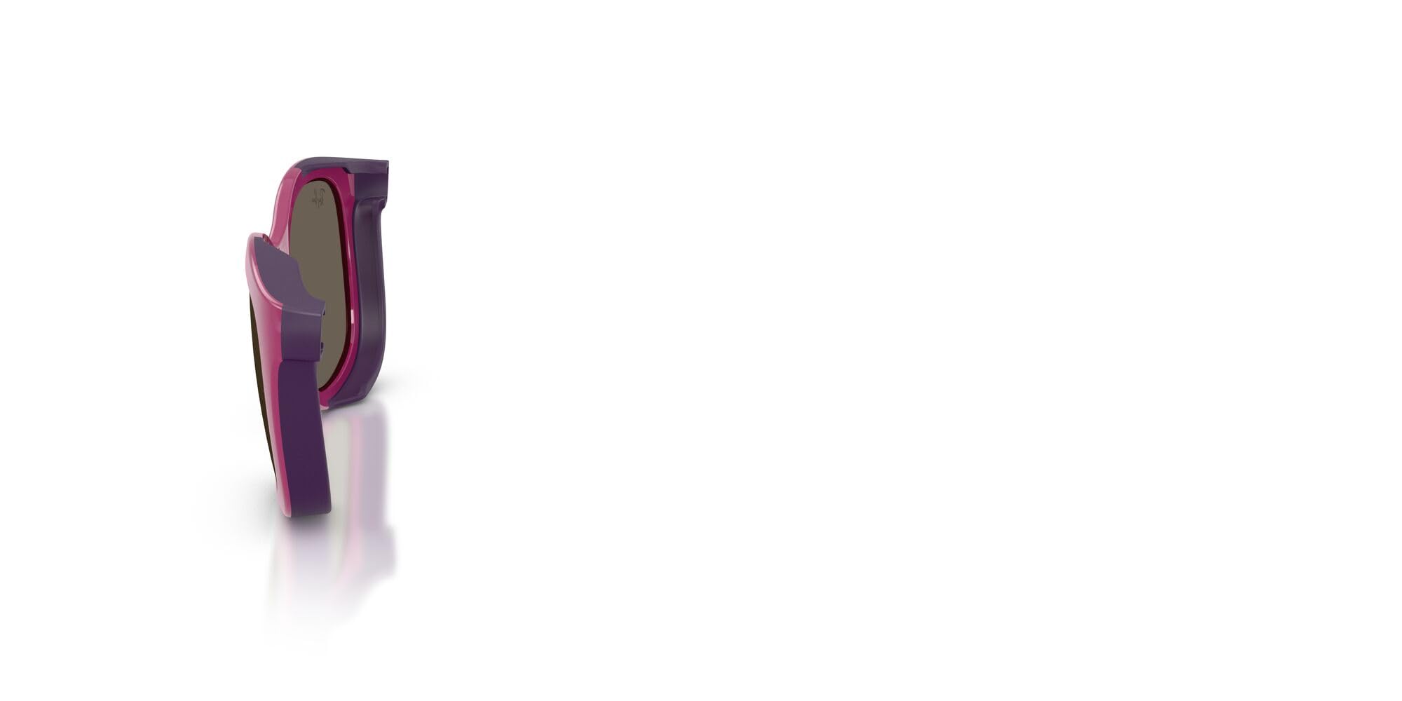 Ray-Ban Chłopięce Ry1644c Sun Clip-on do kwadratowych oprawek okularów korekcyjnych