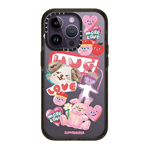 Funda iPhone 14 Pro CASETiFY Impact negra con protección anticaída de 2.5 metros