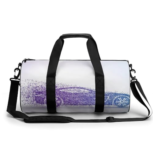 Sac de voyage voiture violette pour votre week-end camping
