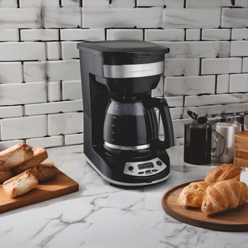 Hamilton Beach 12 Cup Programmable Drip Coffee Maker - 4