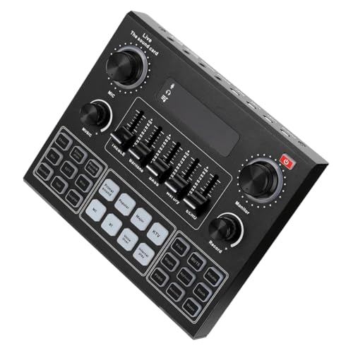 Changeur de Voix Portable Milisten avec Carte DSP et Mixeur Audio Stéréo