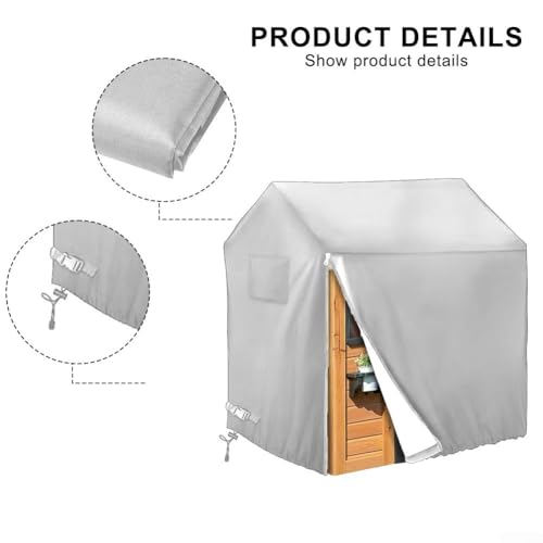 Housse maison de jeux extérieur imperméable pour protéger le jardin en hiver - 7