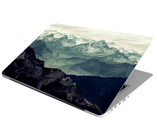 Image of Laptop Skin Stickers Bubble-Free HD Quality Sticker for Laptops Upto 15.6 inch Compatible with Apple /Dell /HP /Lenovo /Acer /Asus /Sony (Dustproof|Waterproof|Scratchproof|Reusable) - HILLY GRY1