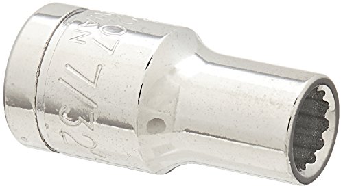 Williams 30207 1/4-Inch Drive Shallow 12-Point Socket, 7/32-Inch