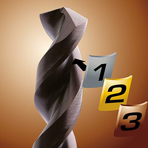 Diager 703d09.5 Drill Bit Set, Brown, diameter mm.9,5 - Long.81 - Long.125 - Cond.1 - Image 4