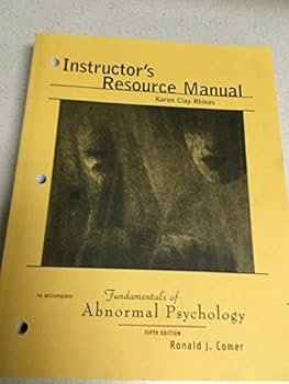 Paperback IR to Fundamentals of Abnormal Psychology 5e Book