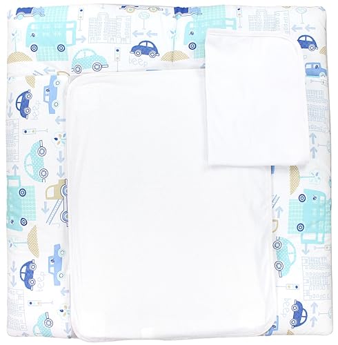 Colchón cambiador bebé de 75 x 80 cm para cómodas infantiles y rutinas diarias en el baño