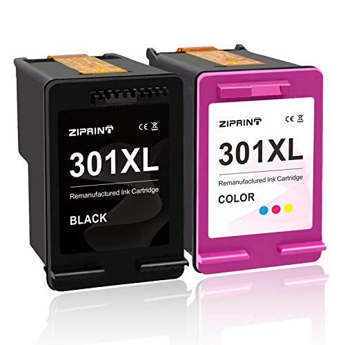 ZIPRINT Kompatibel HP 301XL Druckerpatrone für HP Deskjet 2620 2050 1050 HP Deskjet 2510 2540 3050HP Envy 4500 5530 HP Officejet 4630 eAIO Drucker Cover