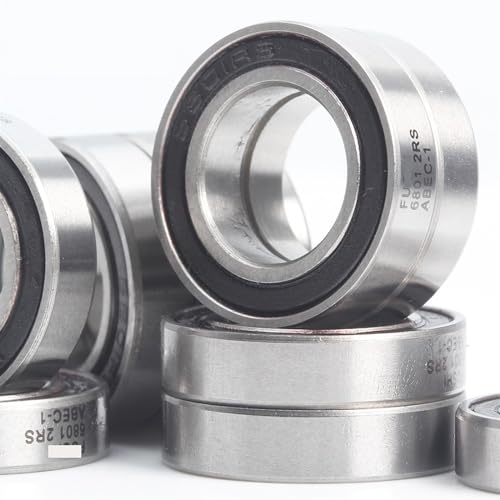 Rodamiento 6801 2RS 12X21X5 Mm para eliminar ruidos y vibraciones en herramientas