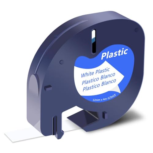 1PK�v���X�`�b�N�e�[�v�y�[�p�[���x��LT-100T LT-110H QX50���f��91330 16952 91201�Ɍ݊����̂��郉�x�����[�J�[�œ��삷��(White-Plastic)