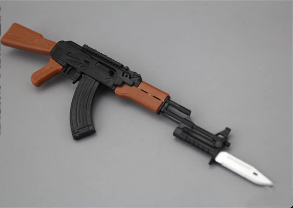 Amazon.co.jp: 1/6銃ソビエト連邦AK-47自動小銃ミニプラスチック積み木