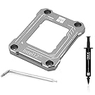 Thermalright LGA1700 -BCF Intel 12a/13a generazione Fibbia anti-flessione, piastra di pressione curva, fibbia di fissaggio della CPU, fissatore di correzione della flessione della CPU (grigio)