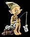 Produktbild Pixie Kobold Figur - Angler Petri Heil | Gnom Zwerg Deko