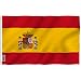 Anley Fly Breeze 3x5 Foot Spain Flag - Vivid Color and UV Fade Resistant - Canvas Header and Double Stitched - Spainish National Flags Polyester with Brass Grommets 3 X 5 Ft
