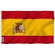 Spanien-Flagge Anley Fliegenbrise 3×5 Fuß – Polyester mit Messingösen