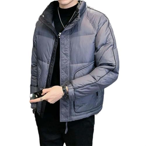 Chaqueta para hombre de cuello alto abrigo casual JXQXHCFS ideal para la oficina y ciudad