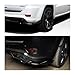 Car Side Skirt Extension Splitter A Pair Compatible for Jeep Grand Cherokee SRT/SRT8/Trackhawk 2012-2021 Plate Lip Bumper Winglet Body Kit(Carbon Fiber Corner)