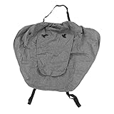 aqxreight Sonnenschutz für Kinderwagen, UV-Schutz, Wasserdicht, Dehnbar, Zubehör für Kinderwagen, Rot (Gray)