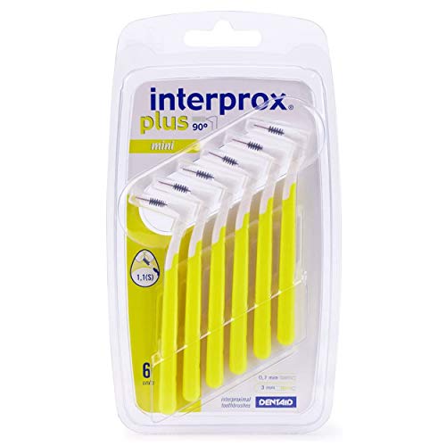 Interprox 0.7 mm Mini Yellow Plus Interproximal Brush - by Interprox