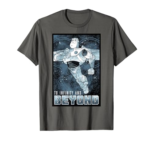 T-shirt gris anthracite chiné Buzz Lightyear pour homme éliminant l'inconfort des vêtements rigides